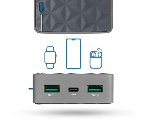 Xtorm 20000mAh 20W (PD, USB-C) - 670907 - zdjęcie 12